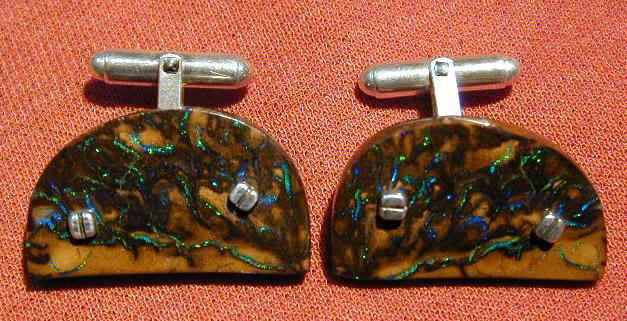 Yowah Opal Designer Jewellery Competition - Ian Mac McArthur - Cuff Links