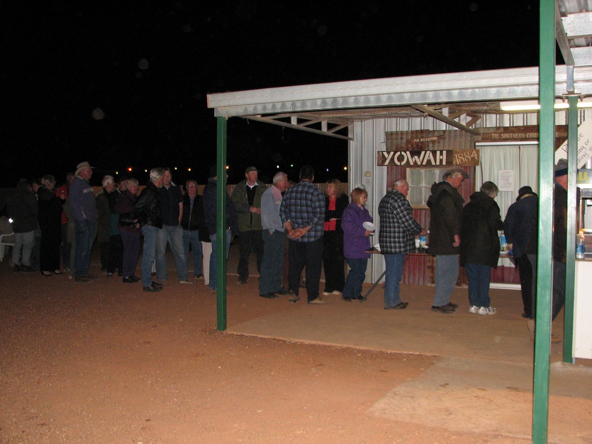 Line Up for Dinner