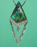 Yowah Boulder Opal Cutting Edge 